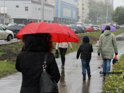 В Башкирии в ближайшие три дня будет дождливо