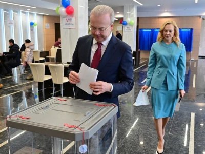 Андрей Назаров принял участие в голосовании на выборах президента России