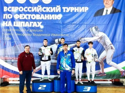 Фехтовальщики из Башкирии завоевали две золотые медали на турнире имени Житлова