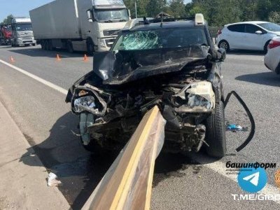 В Уфе в ДТП с Nissan X-trail и Chevrolet Lacetti пострадали трое взрослых и двое детей