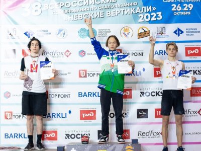 Скалолазы из Башкирии стали победителями и призерами Всероссийских соревнований