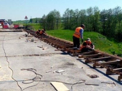 В Башкирии идет ремонт моста через Карламан на автодороге Уфа-Инзер-Белорецк