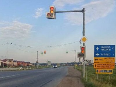 На автодороге Уфа - Чишмы изменят временные интервалы на светофорах