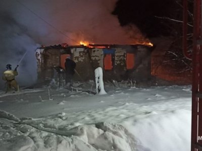 В Башкирии в сгоревшем доме нашли труп мужчины