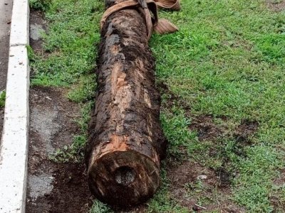 В Стерлитамаке обнаружили фрагмент деревянного водопровода, которому около 100 лет