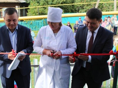 Новый модульный ФАП открылся в Татышлинском районе Башкирии