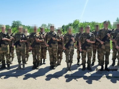 Бойцы медроты имени Ахмета Давлетова из Башкирии приняли военную присягу