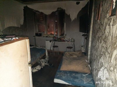 При пожаре в Башкирии спасли 12 детей