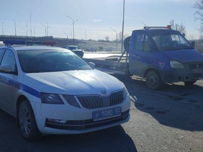 В Уфе задержан автоэвакуатор с долгом в 1 миллион рублей