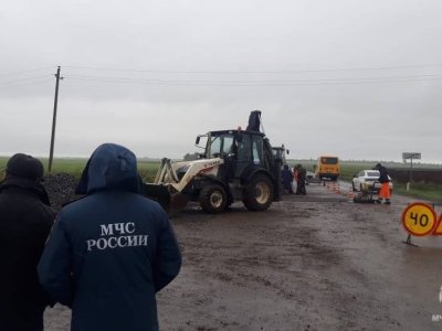 В Абзелиловском районе Башкирии вода с придомовых территорий ушла – МЧС