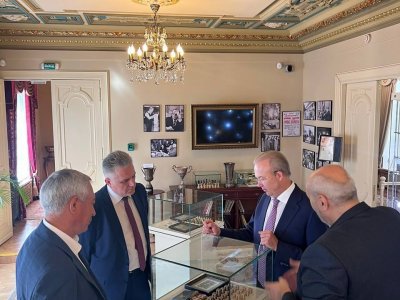Премьер-министр Башкирии Андрей Назаров рассказал о развитии шахматного спорта в регионе