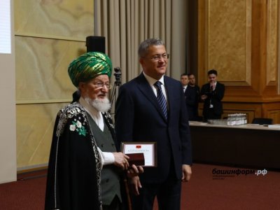 Талгат Таджуддин удостоен благодарности Президента России и ордена Григория Аксакова