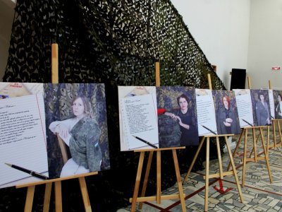 В Ермекеевском районе Башкирии открылась выставка «Жена героя»