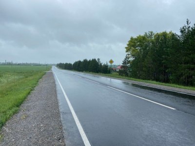В Башкирии отремонтировали участок дороги в Благоварском районе