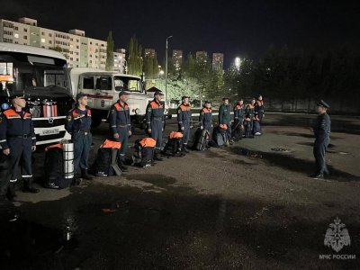 В Учалинский район прибыл аэромобильный отряд МЧС Башкирии