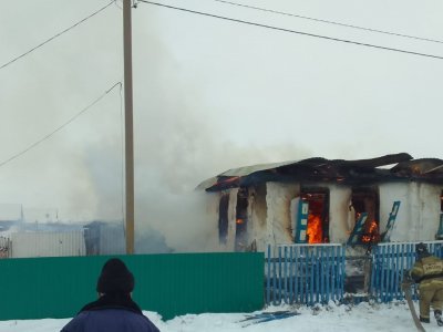 В Башкирии при пожаре жилого дома погиб мужчина