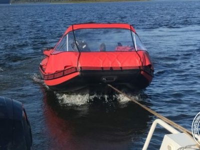 В Башкирии отец и сын оказались в ловушке посреди водохранилища