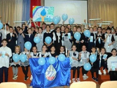 Уфа присоединилась к всероссийскому молодежному флешмобу «Голубая лента»