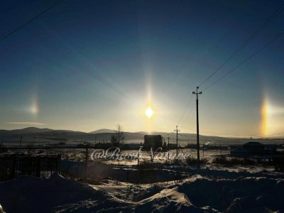 Небо над районами Башкирии украсило уникальное атмосферное явление