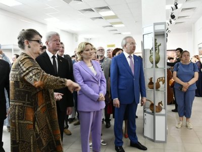 Министры культуры России и Беларуси посетили выставку «Башкортостан глазами друзей»