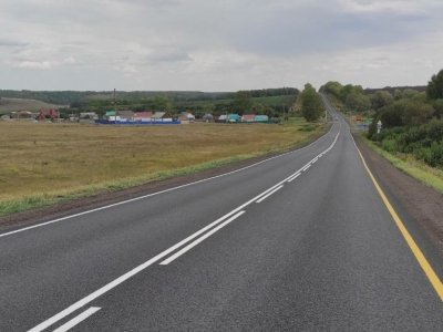 В Башкирии отремонтировали три участка дороги М-5 «Урал» благодаря нацпроекту