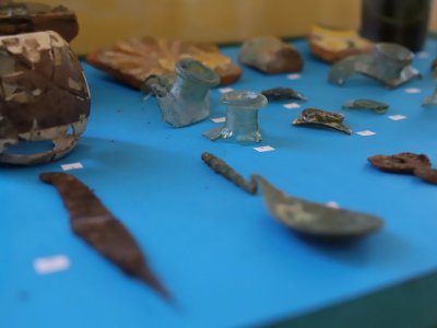 В Уфе городские археологи проводят выставку исторических артефактов