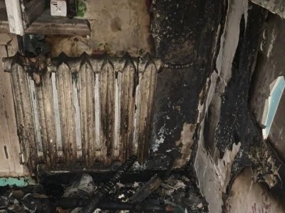 В Башкирии при пожаре погиб мужчина, спасены 12 человек