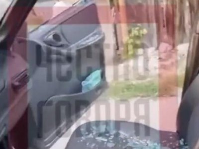 В Уфе на семью в машине напал сосед с топором