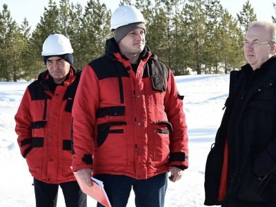 Премьер-министр Башкирии осмотрел строительство детского санатория в Сибае