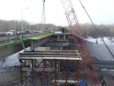 В Уфе на Шакшинском мосту в начале апреля ограничат движение автотранспорта