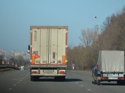 В Башкирии открыли участок трассы М-5 «Урал» для движения грузовиков