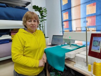 Многодетная мама из Башкирии во время декретного отпуска открыла швейный салон