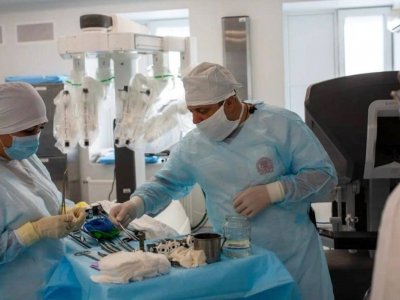 В Уфе робот помог хирургам провести уникальную операцию