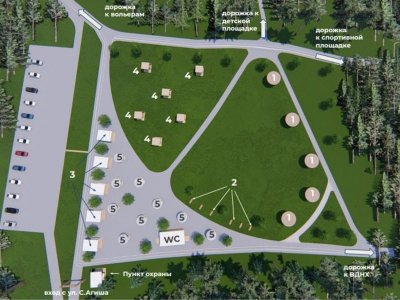Власти Уфы опубликовали проект реконструкции парка Лесоводов