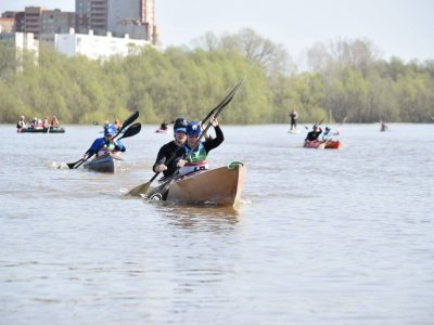 В Уфе в фестивале по водному туризму «450 весел» приняли участие 125 экипажей
