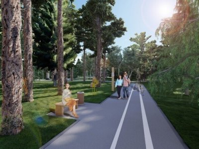Уфимцы могут проголосовать за дизайн-проект реконструкции парка имени Лесоводов Башкирии
