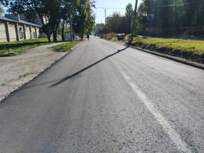 Башкирские дорожники отремонтировали ещё одну дорогу в Красном Луче