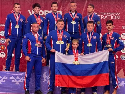 Тхэквондисты Башкирии завоевали 15 золотых и серебряных медалей чемпионата мира в Бишкеке