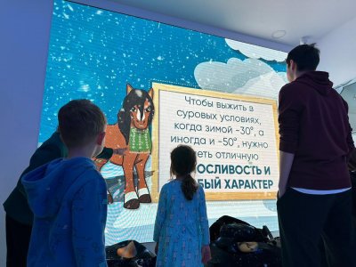 На выставке «Россия» презентовали анимационный ролик «Я Башкирская лошадь»