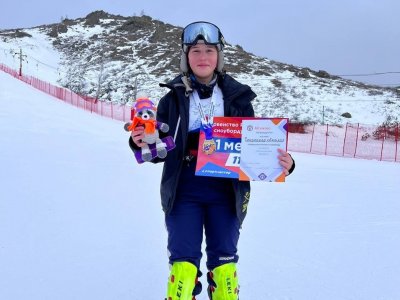 Жительница Башкирии одержала победу в первенстве России по сноуборду