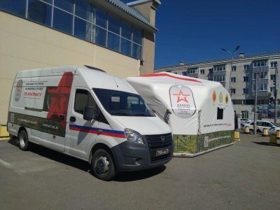 В Уфе открылся мобильный пункт отбора на военную службу по контракту