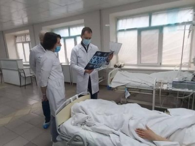 Министр здравоохранения Башкирии навестил пострадавших в ДТП в Дюртюлинском районе
