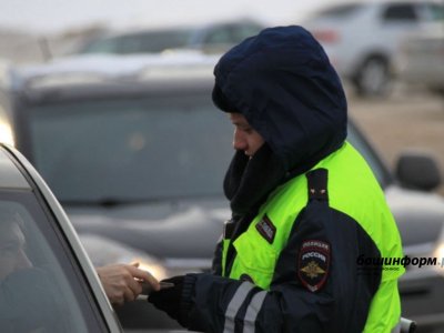 В Башкирии за сутки задержали 26 водителей без прав на управление автомобилем
