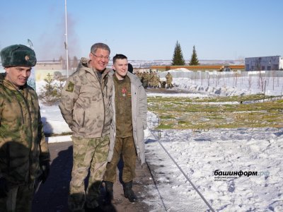 В Башкирии в парке «Патриот» прошли зимние игры «Соревнования батыров»