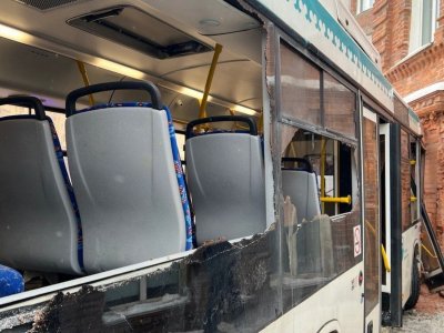 В Уфе возбуждено уголовное дело по факту ДТП с двумя пассажирскими автобусами