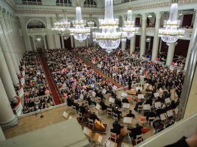 Рамил Гайзуллин выступил на юбилейном концерте Андреевского оркестра в Санкт-Петербурге