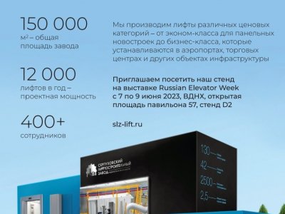 Инвестиции ГК «Садовое кольцо» восстановили работу Серпуховского лифтостроительного завода