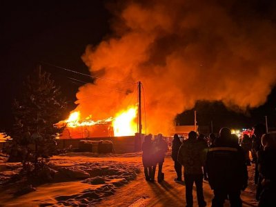 В Башкирии бабушка едва не погибла при пожаре в собственном доме