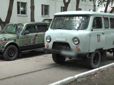 Предприниматели Башкирии передали медроте имени Ахмета Давлетова полка «Башкортостан» два автомобиля