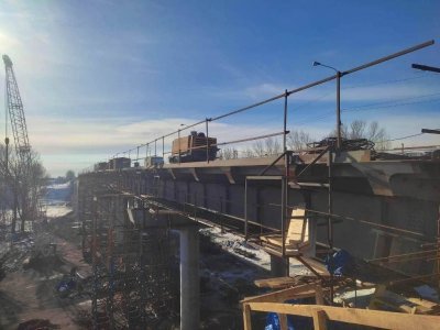 Работы на второй половине Шакшинского моста в Уфе начнутся в июне